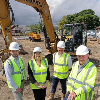 Image demonstrating Work starts on dementia friendly bungalows to support independent living  