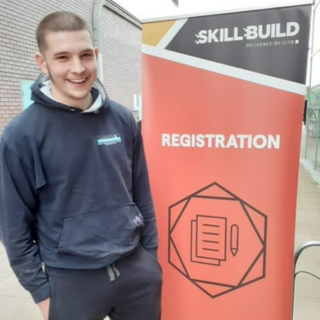 Ben Moralee took first place in the regional qualifier of SkillBuild