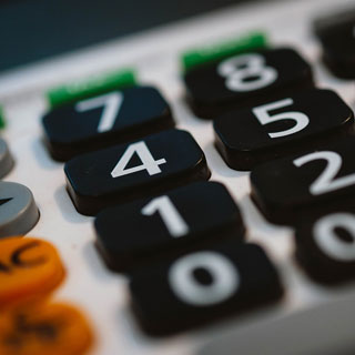 A calculator